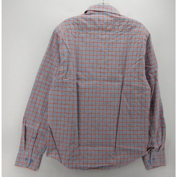 NEW Twillory Shirt Medium Untuckable Linen Blend Plaid Tailored Fit M - Picture 8 of 13